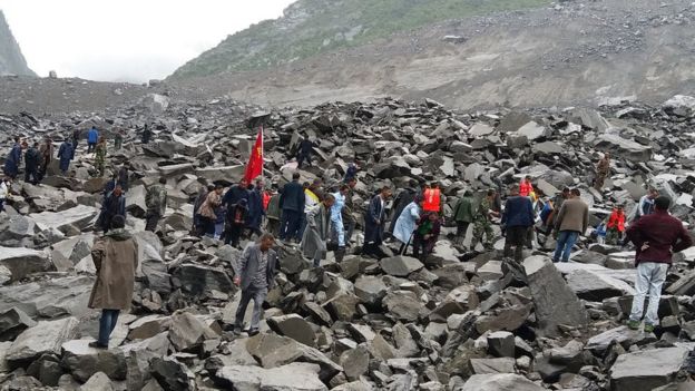China landslide leaves at least 140 missing in Sichuan