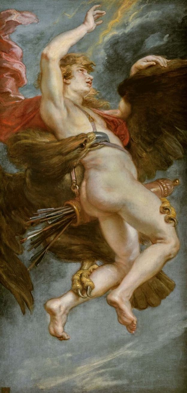 El rapto de Ganimedes, de Pedro Pablo Rubens, 1636-1638