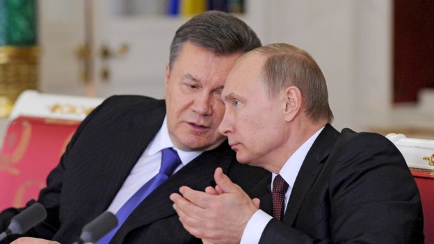 Янукович и Путин