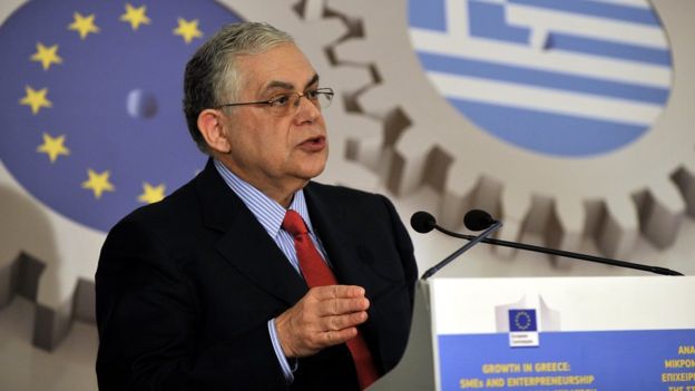 Mr Papademos served as Greek prime minister after being a significant figure in European banking