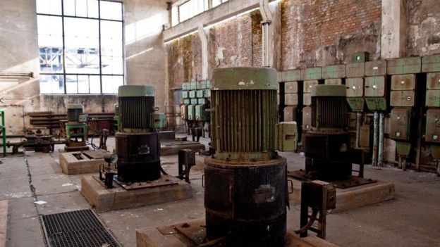 أحد معسكرات العمل الألمانية إبان الحرب العالمية الثانية