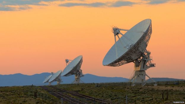 Radiotelescopios en Nuevo México