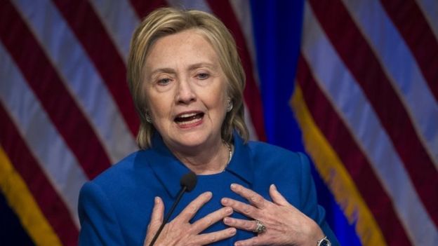 Hillary Clinton. Photo: 16 November 2016