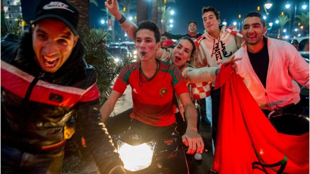 احتفال عربي على تويتر بتأهل تونس والمغرب لكأس العالم _98717039_gettyimages-873046372