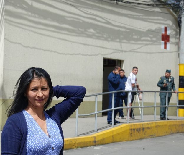 La psicóloga Nancy Bello, coordinadora de amputados del Basán