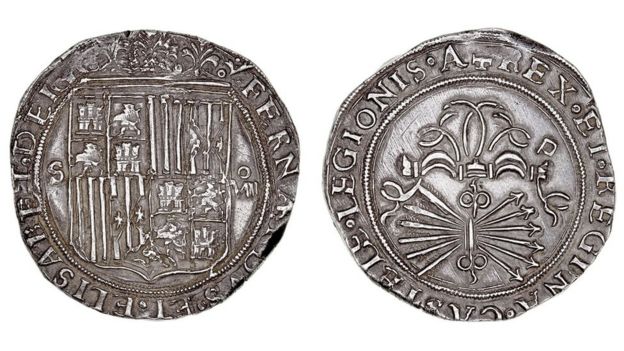 Monedas del Potosí o real de a 8.