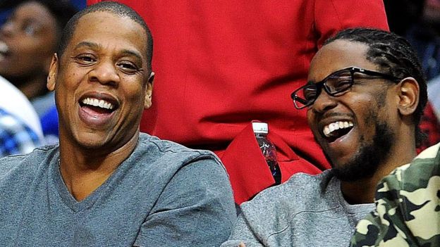 Jay-Z and Kendrick Lamar