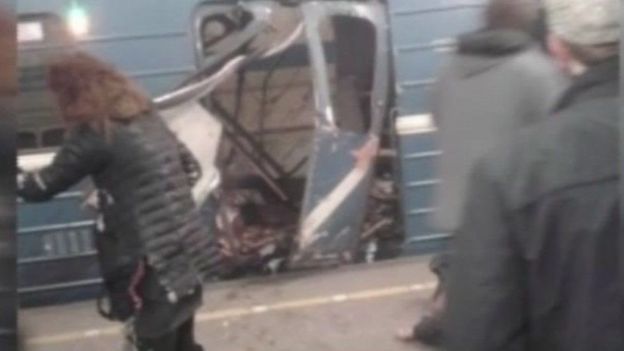 குண்டுவெடிப்பு நிகழ்ந்த ரயில் நிலையம்