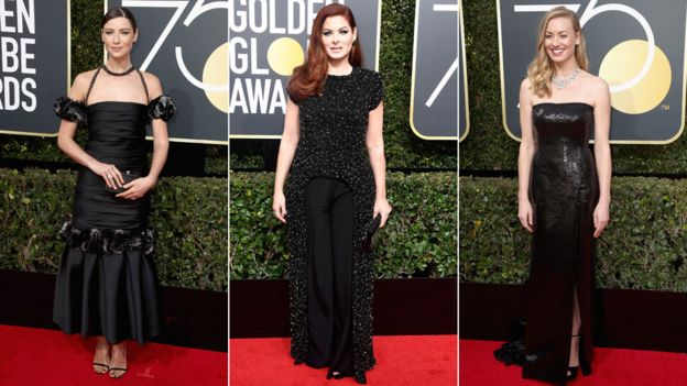 Caitriona Balfe, Debra Messing and Yvonne Strahovski