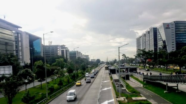 Avenida El Dorado, em Bogotá