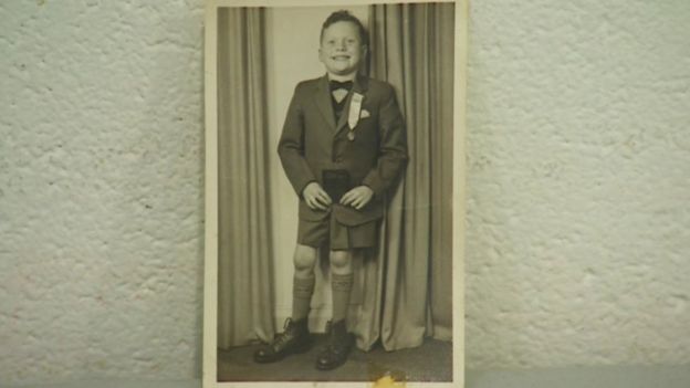 A young Eddie McCrory