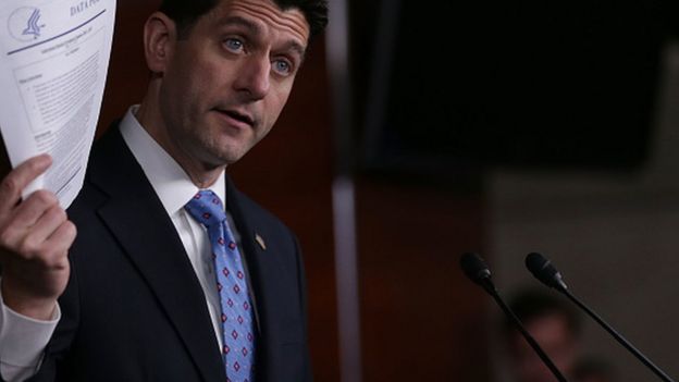 அமெரிக்க குடியரசு கட்சியின் சபாநாயகர் பால் ரயன்