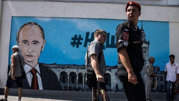 Крым, Путин