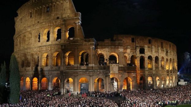 El Coliseo romano