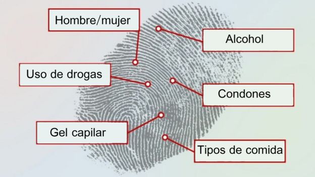 Sistema de detección de huellas dactilares de Reino Unido