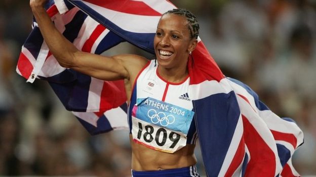 Kelly Holmes en los Juegos Olímpicos de Atenas de 2004