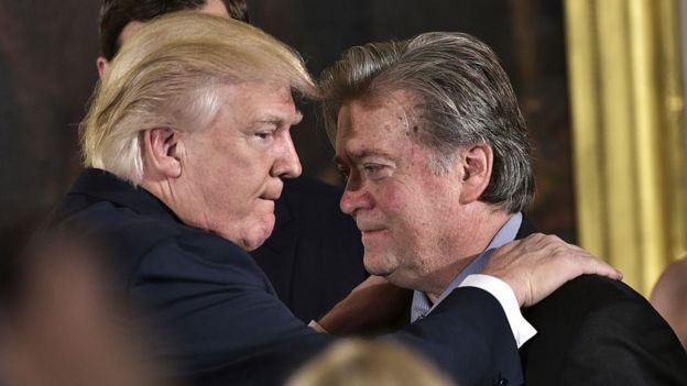 Trump and Bannon