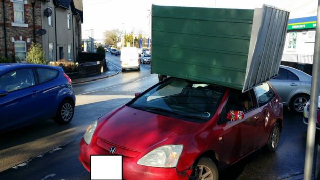 shed on car roof