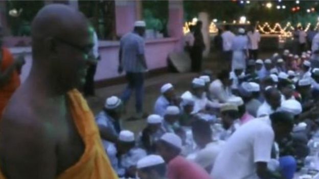 බෞද්ධ විහාරයක රාමදාන් සංග්රහයක්