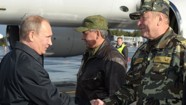Putin en Kaliningrado