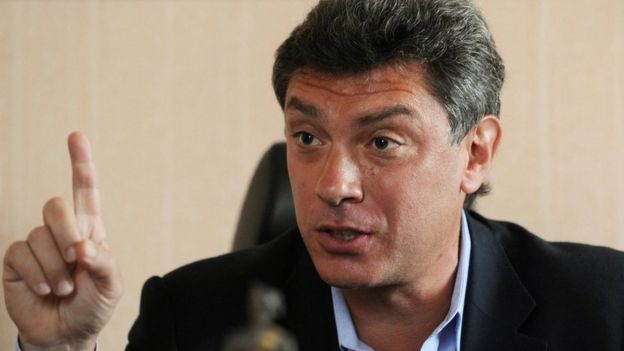 Russian opposition politician Boris Nemtsov pictured in 2009