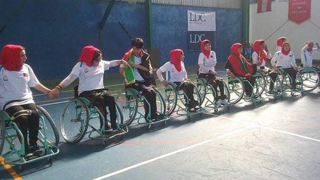 تیم ملی بسکتبال با ویلچر زنان افغانستان