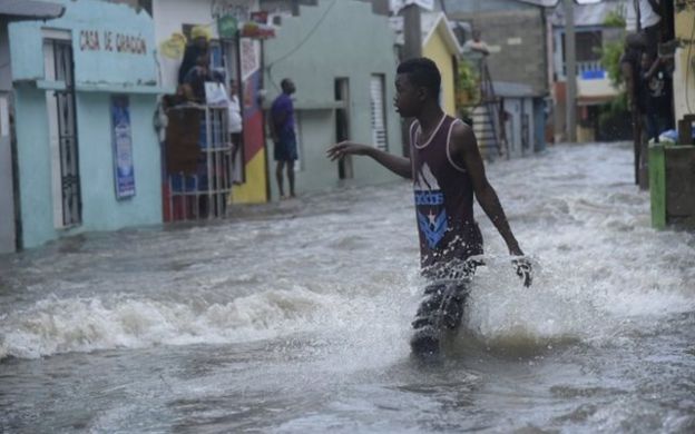 Irma en República Dominicana