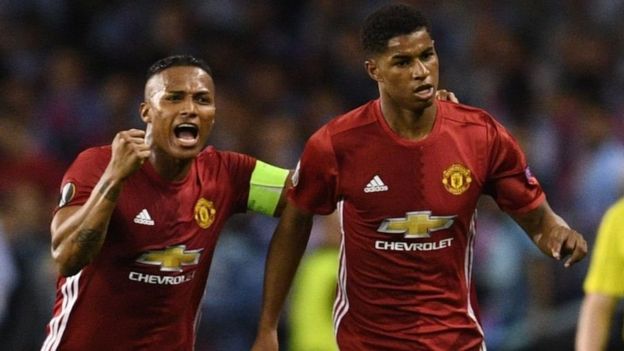 Europa:Man U yaCelta Vigng'aa ugenini yaifunga o 1-0