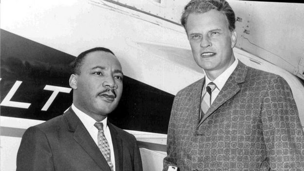 Martin Luther King & Billy Graham
