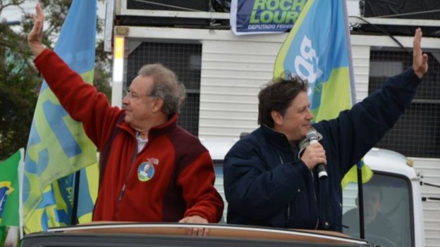 Rocha Loures durante campanha em 2014