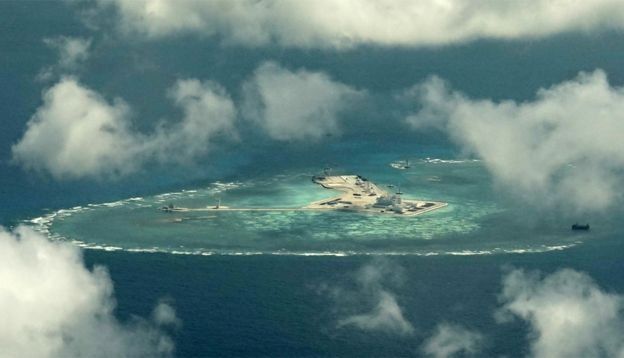 Trung Quốc đã biến những rặng san hô ở biển Đông thành các căn cứ quân sự