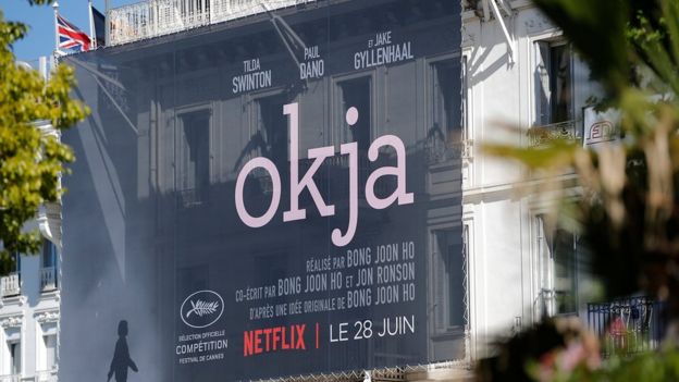 Cartel de la película Okja