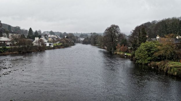El río Cree en Escocia