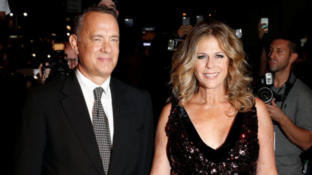 Tom Hanks y Rita Wilson