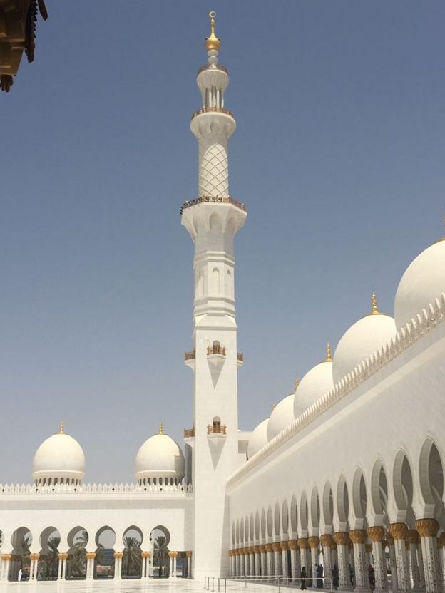 The Sheikh Zayed Grand Mosque, Abu Dhabi, United Arab Emirates