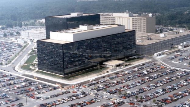 El cuartel general de la NSA en Fort Meade, Maryland.