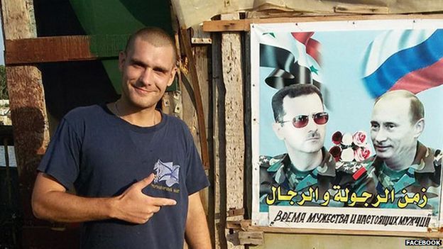 احد المقاتلين الروس في سوريا