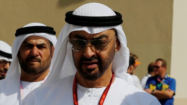 Crown Prince of Abu Dhabi Sheikh Mohammed bin Zayed al-Nahyan, November 2017