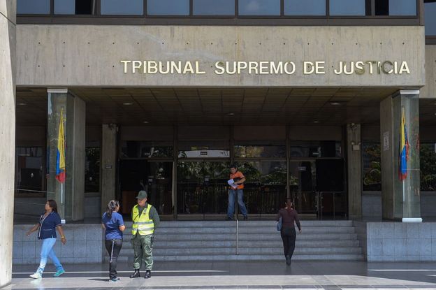 Edificio del Tribunal Supremo de Justicia de Venezuela en Caracas
