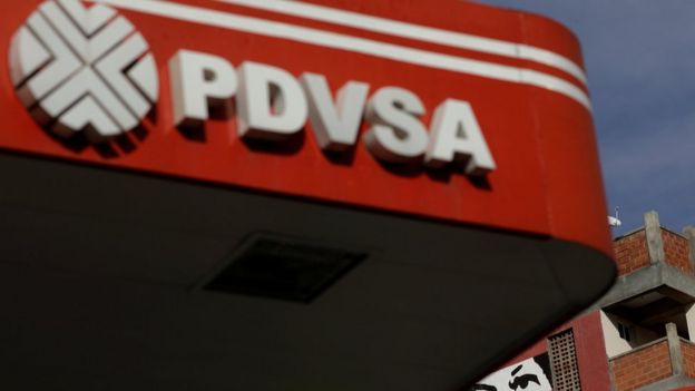 Gasolinera de PDVSA.