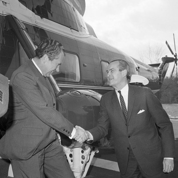 在約翰遜總統和尼克松總統任期內擔任中情局局長的理查德·赫爾姆斯