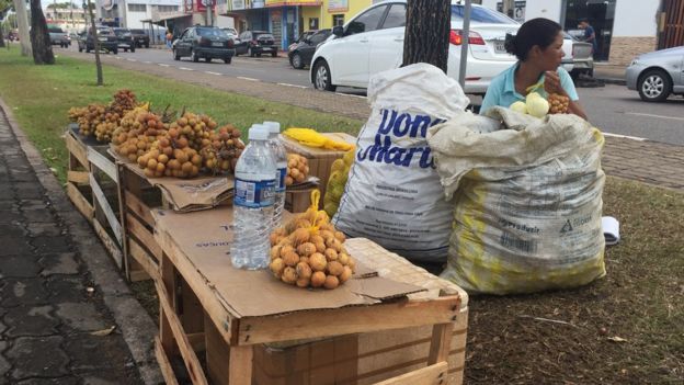 Puesto de frutas