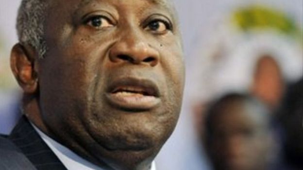 Rais wa zamani wa Ivory Coast Laurent Gbagbo