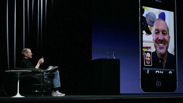 Steve Jobs presentó FaceTime en 2010.