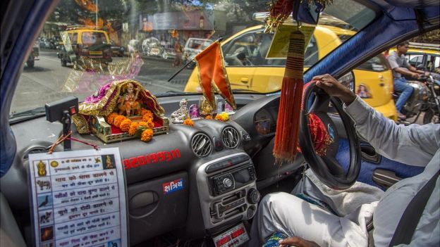 Taxi en India