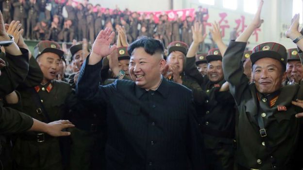 Kim Jong-un, líder norte-coreano