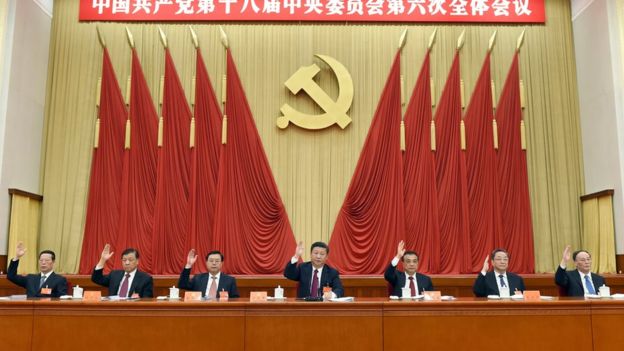 Thông cáo Hội nghị Trung ương 6 của Đảng Cộng sản Trung Quốc khẳng định ông Tập Cận Bình là 