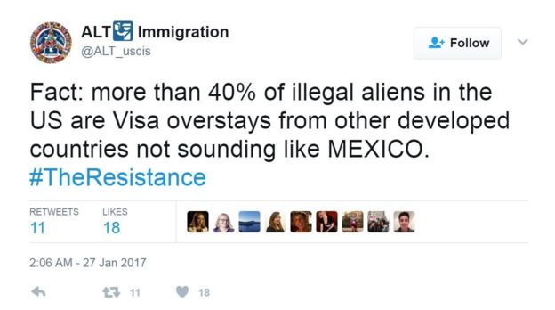 Tweet from @ALT_uscis: 