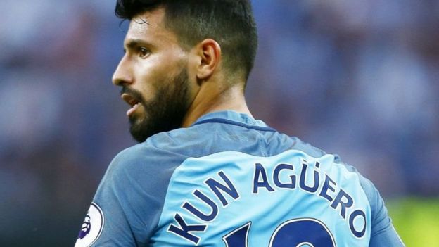 Sergio Aguero kwa sasa ana magoli 9 katika michezo tisa ya msimu huu