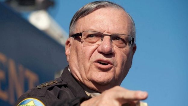 Maricopa County Sheriff Joe Arpaio in Anthem, Arizona (09 January 2013)